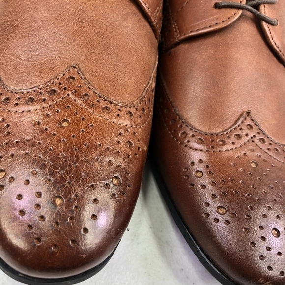 Kenneth Cole Reaction Zeke Lace Up Oxford Shoes - Picture 12 of 15
